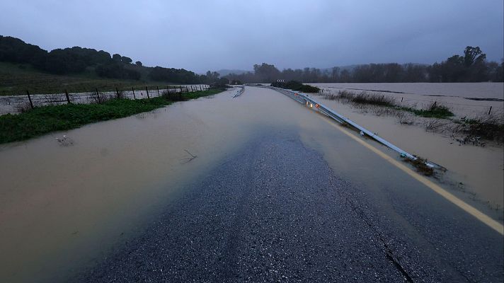 Telediario Matinal - Media España en alerta por la borrasca Francis: nieve, lluvia y frío intenso