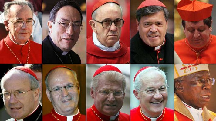 Telediario 1 - Especulaciones del sucesor del Papa