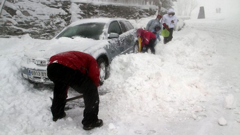 Temporales de Nieve en España