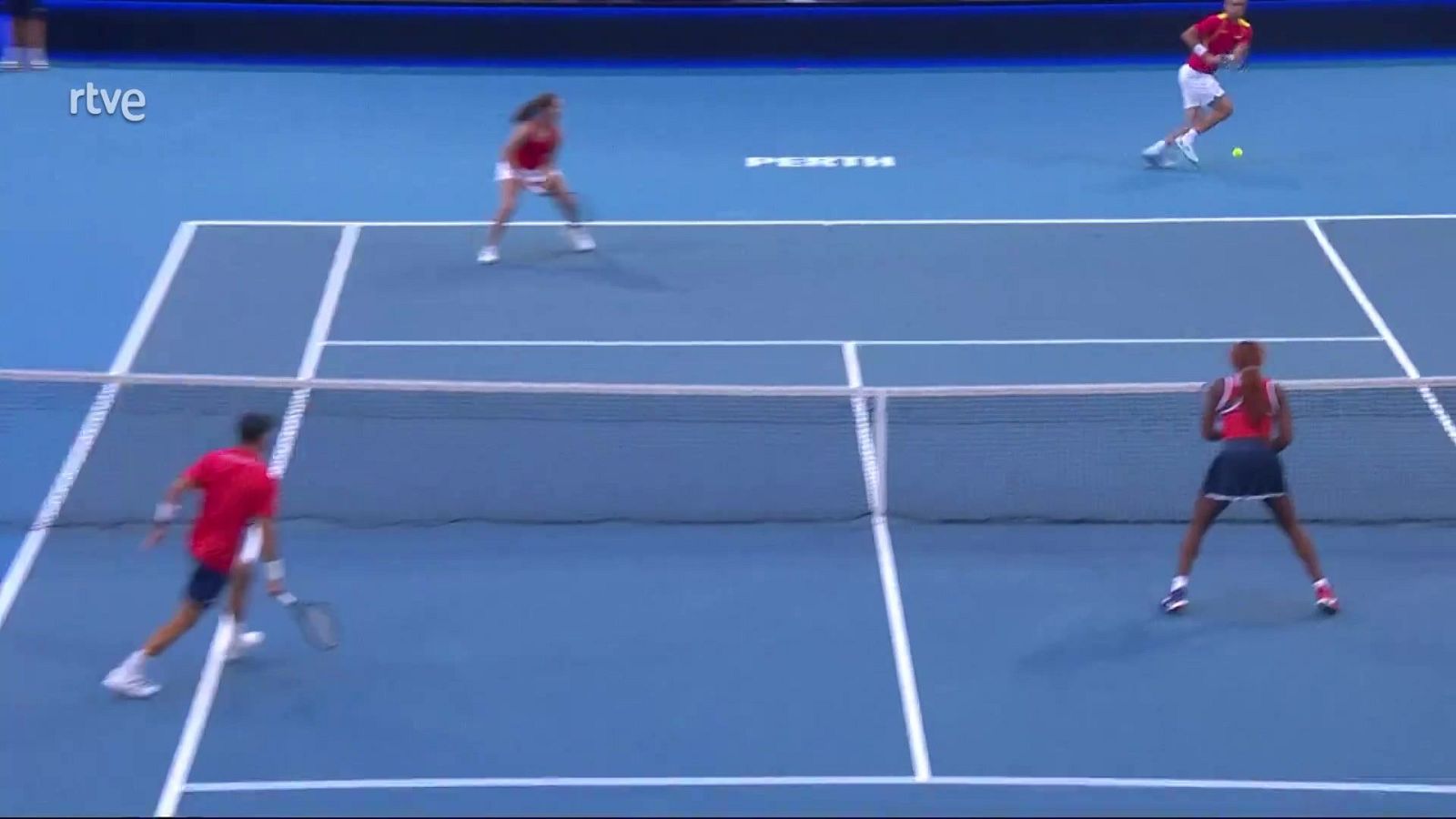 Tenis - United Cup. 1ª ronda: España - EEUU (Dobles) - Tenis | Ver