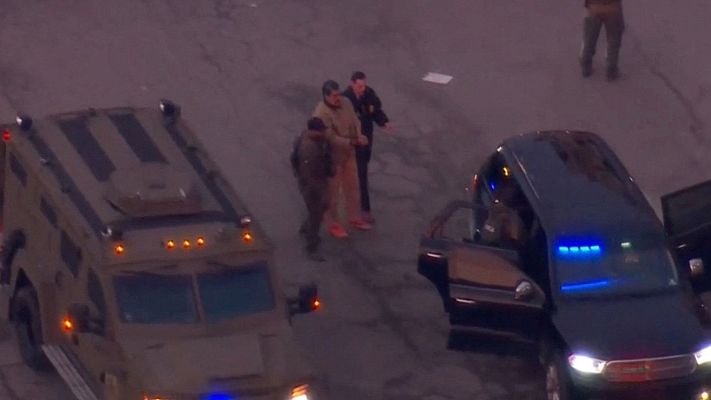 Informativo 24h - Maduro, trasladado en un furgón policial hasta el tribunal de Nueva York donde será juzgado