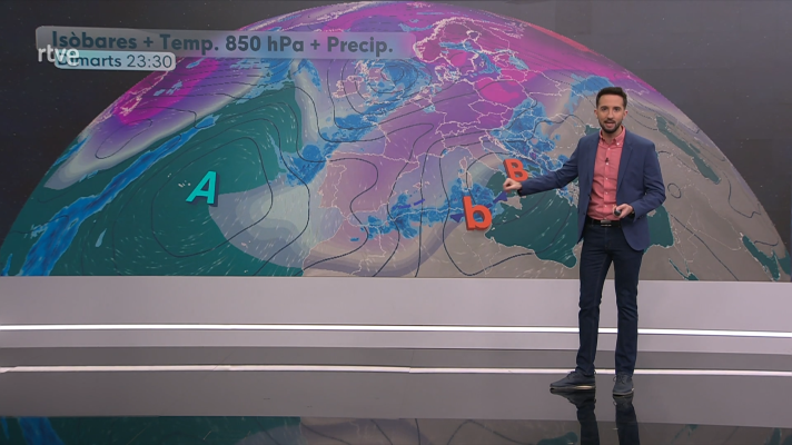 El temps - Els Reis d'Orient ens portaran fred intens, vent i onatge, després d'un matí de neu