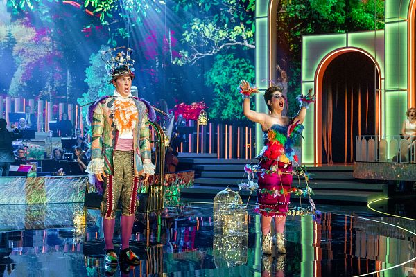 Aria, locos por la ópera - Guillem y Aseel interpretaron "Papagena, Papageno" de La flauta mágica