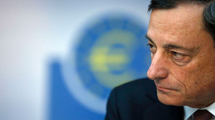 Telediario 1 - Draghi explica en el Congreso la actuación del BCE ante la crisis