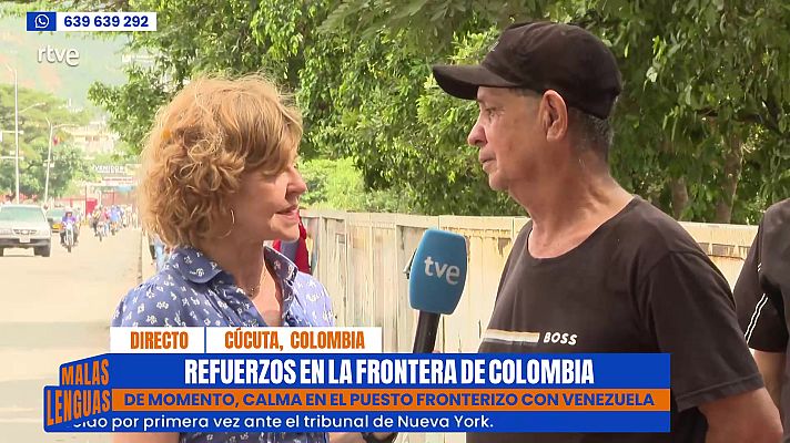 Malas lenguas - Almudena Ariza habla con ciudadanos Venezolanos sobre la situación del país