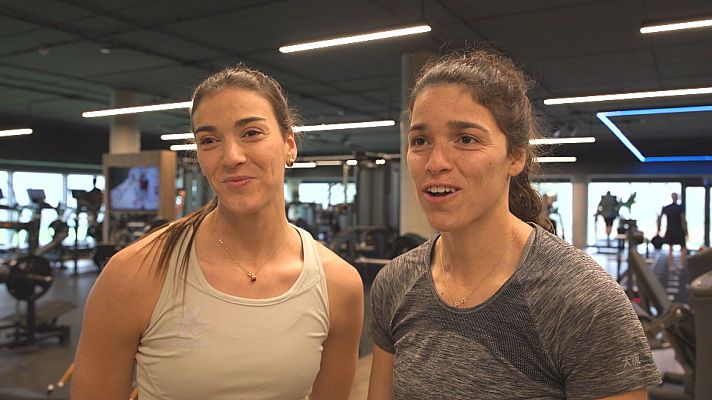Los Deportes de La1 - Coti y Flor Teves: así se preparan las mellizas de la selección de hockey hierba