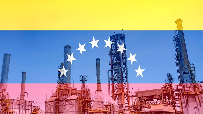 Telediario 2 - Venezuela cuenta con las mayores reservas de petróleo del mundo y yacimientos de oro o tierras raras
