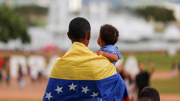 Telediario 2 - La oposición venezolana está descolocada tras la decisión de Trump de apoyar a Delcy Rodríguez