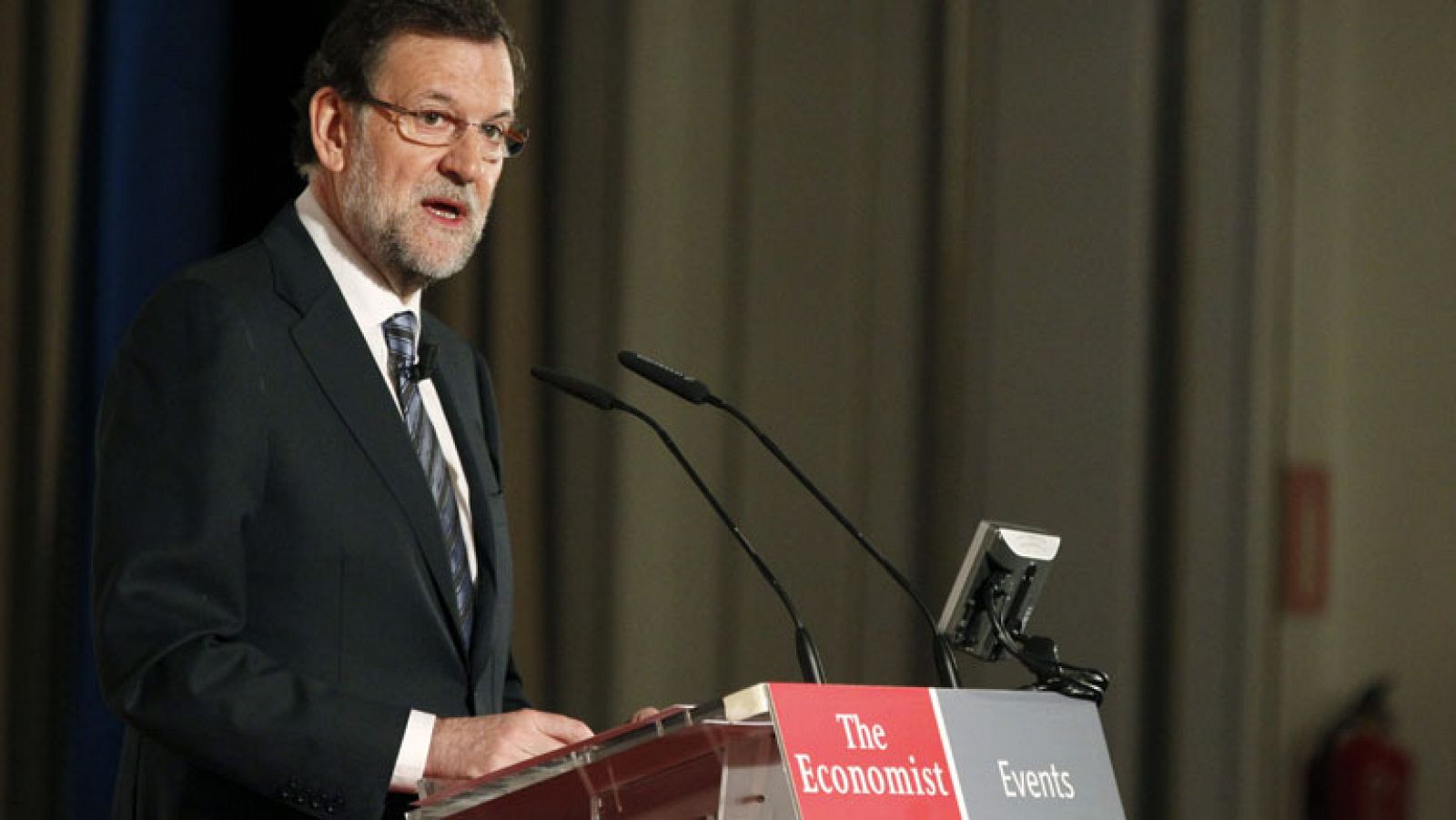 Informativo 24h: Rajoy reitera que el déficit público primario acabó 2012 en un 3,5% | RTVE Play