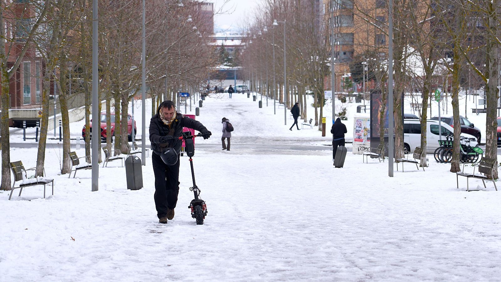 Euskadi se congela, llegando a los -12ºC en Álava