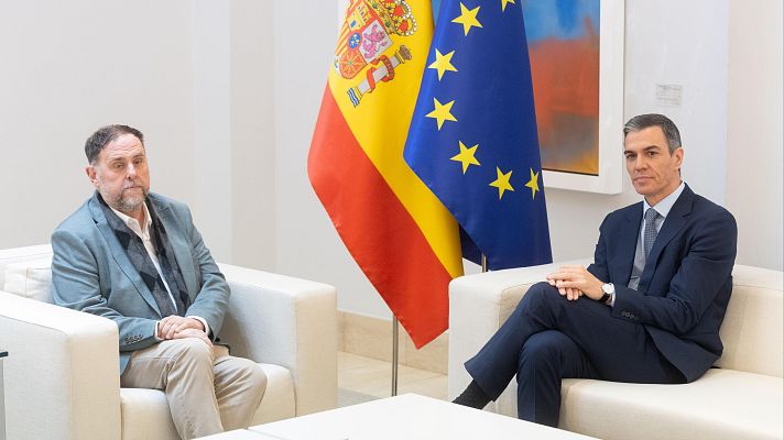 Diario 24 - Page (PSOE) y Bendodo (PP) critican la reunión de Sánchez y Junqueras