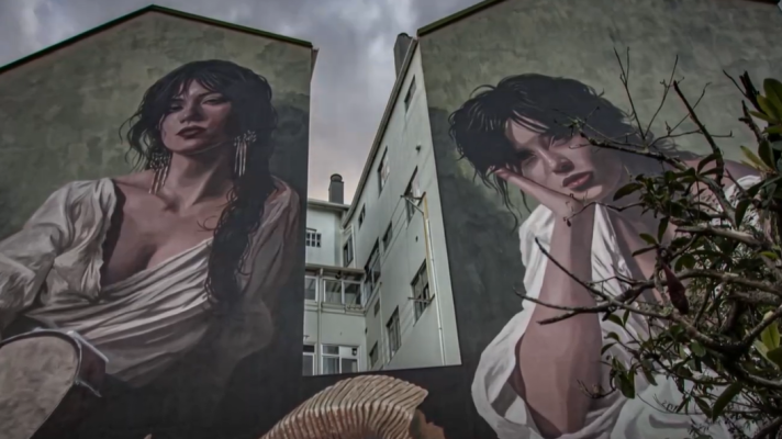 Telediario 1 - Quince murales españoles competirán por ser el mejor del mundo