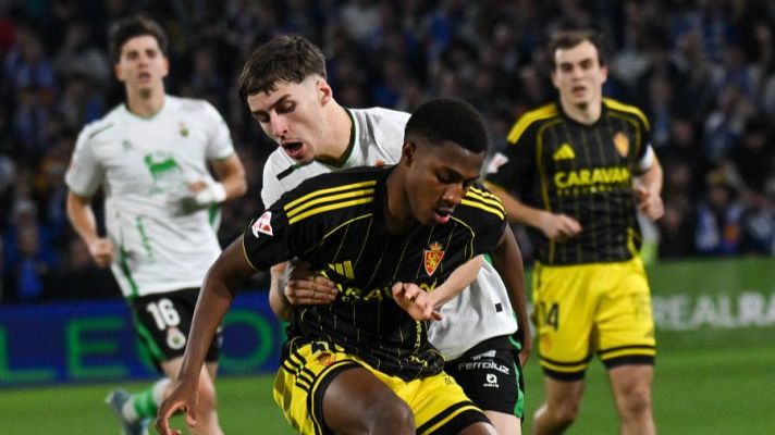 Resúmenes de LaLiga - Real Racing Club Santander - Real Zaragoza: resumen del partido de la 21ª jornada de Liga | Segunda