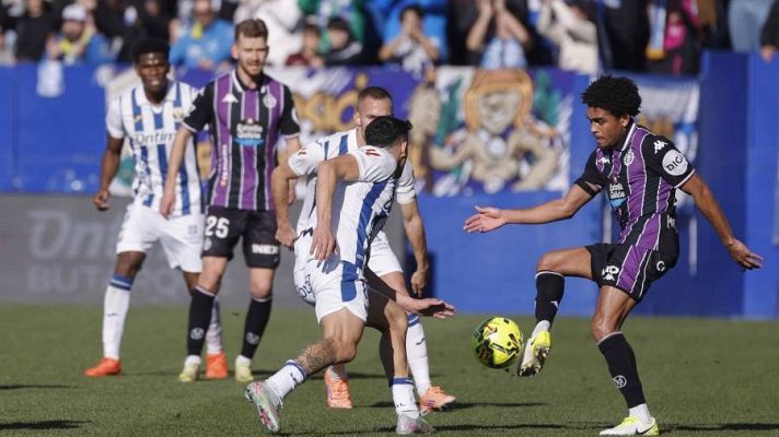 Resúmenes de LaLiga - CD Leganés - Real Valladolid CF: resumen del partido de la 21ª jornada de Liga | Segunda