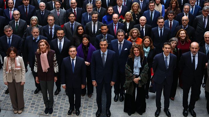 Telediario 2 - Sánchez propondrá al Congreso desplegar también tropas de paz en Palestina cuando se avance en la pacificación