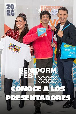 Benidorm Fest - Conoce a los presentadores del Benidorm Fest 2026