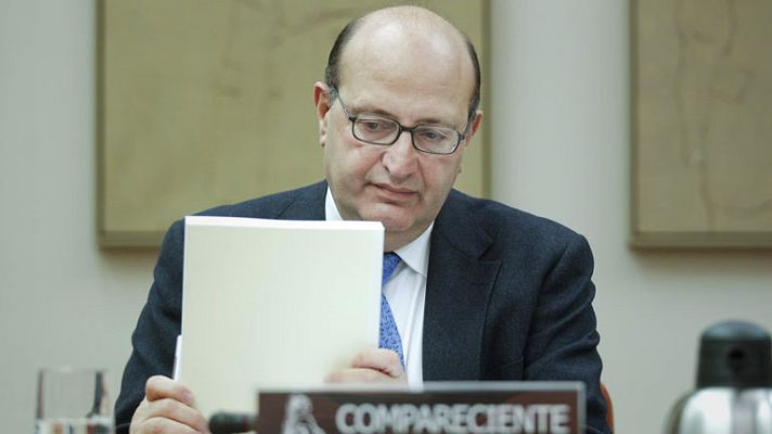 Telediario 1 - Comparecencia de Álvarez Miranda