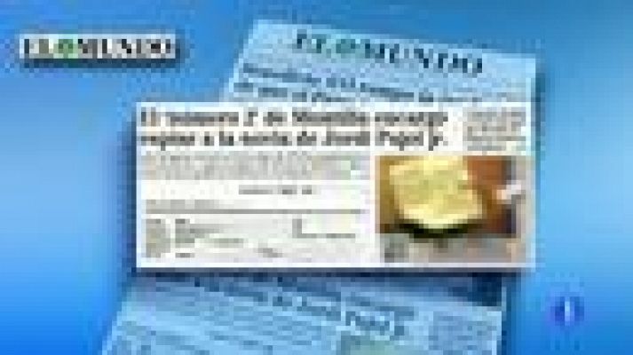 Telediario 1 - Acusación de espionaje en Cataluña