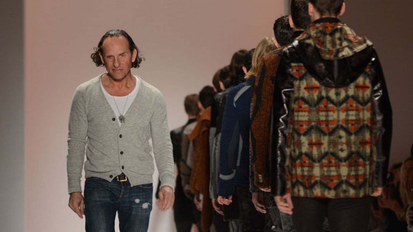 Custo Dalmau, todo un veterano de la pasarela de Nueva York