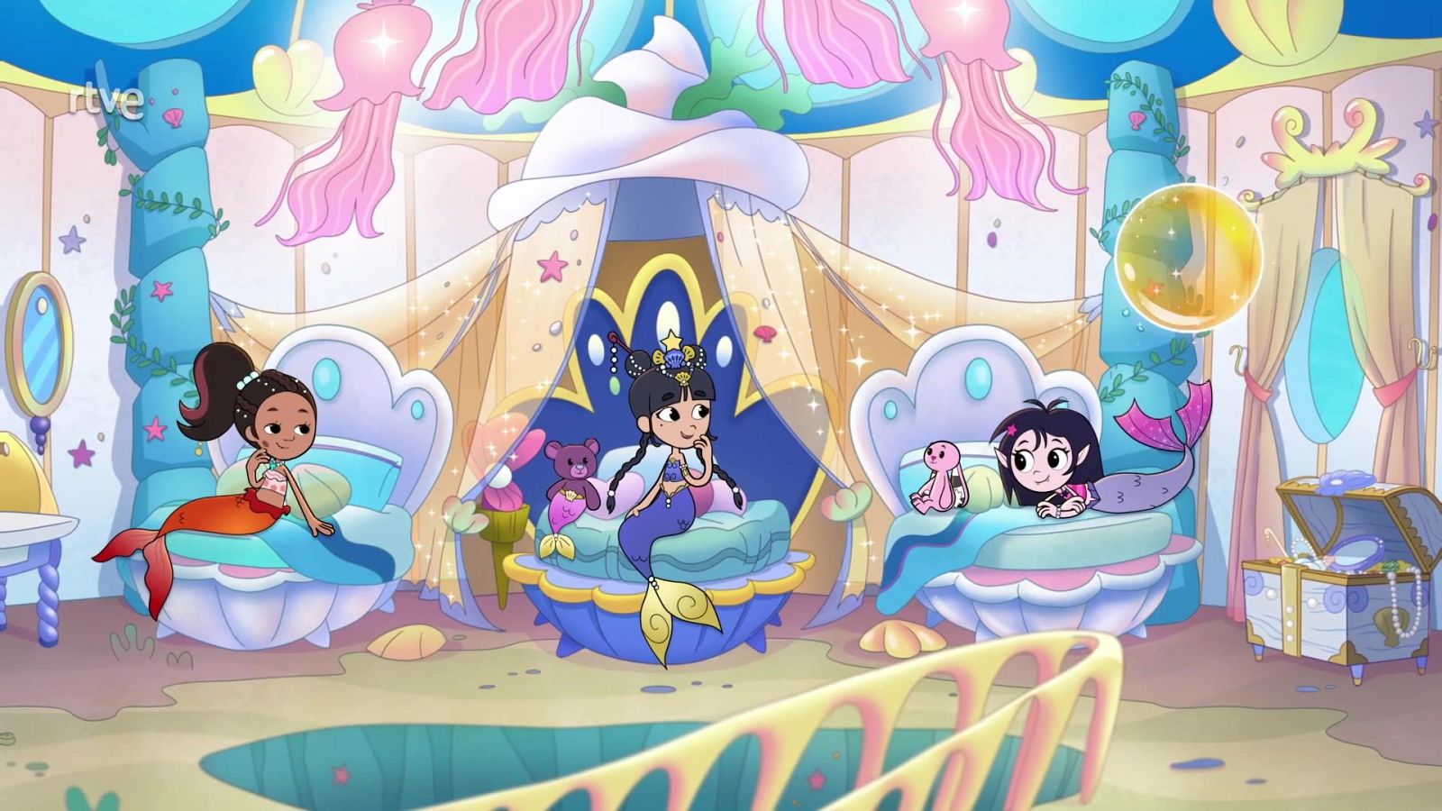 Fiesta de pijamas de sirenas - Isadora Moon | Ver