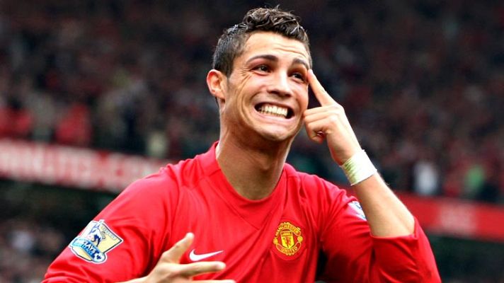 Telediario 1 - La leyenda de CR7 nació en el United