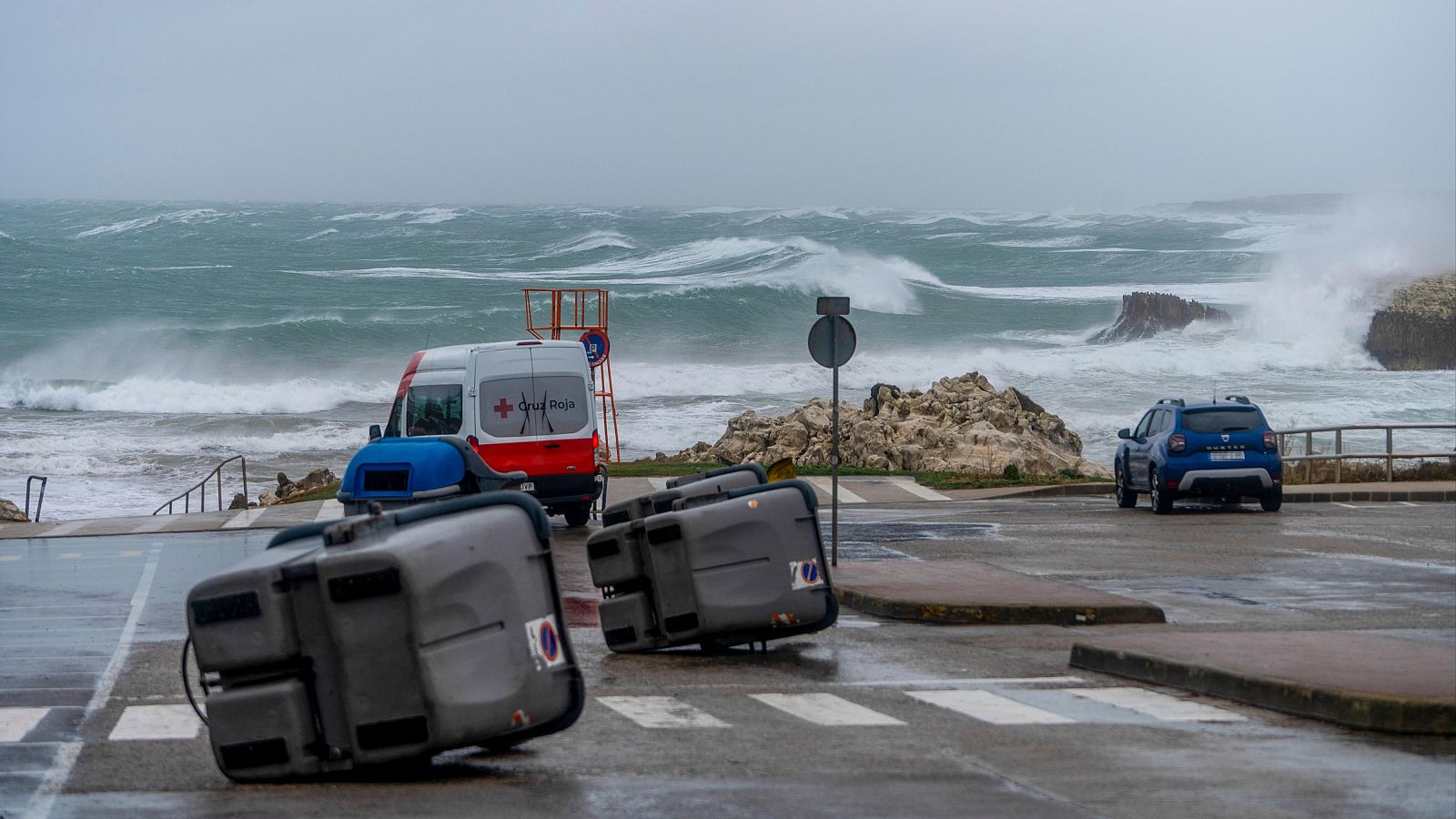 La borrasca Goretti continúa su tránsito por la península - El tiempo | Ver