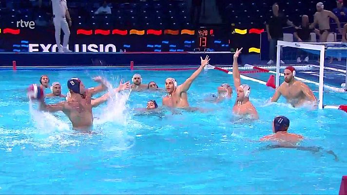 Waterpolo - Campeonato de Europa Masculino. Fase de Grupos: España - Israel 
