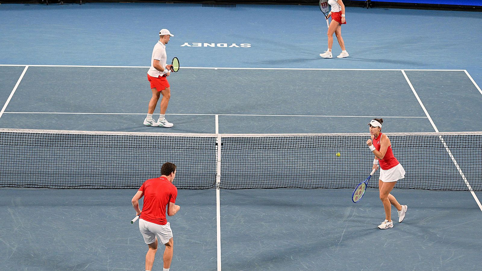 Tenis - United Cup. Final partido 3: Polonia - Suiza  (Kararzyna Kawa /Jan Zielinski – Belinda Bencic /Jakub Paul) Dobles Mixto - Tenis | Ver