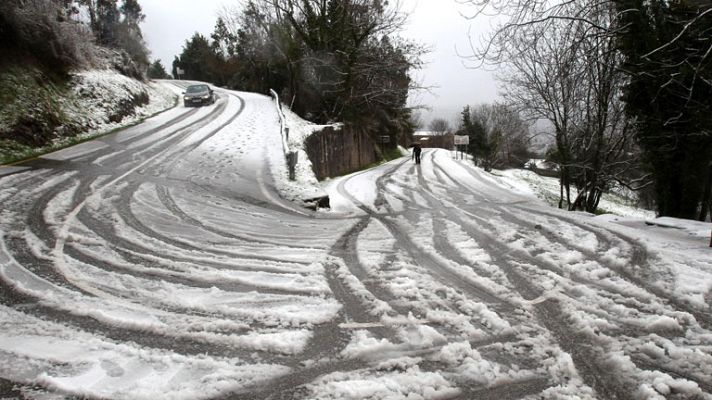 El tiempo - Nevadas en cotas bajas