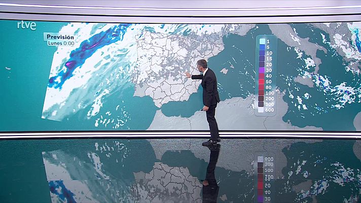 El tiempo - Rachas muy fuertes de componente oeste de madrugada en el bajo Ebro y en Pirineos 