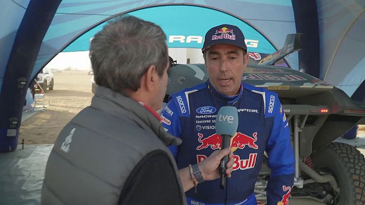 Dakar - Nani Roma, a TVE: "Un día curioso, pero contento de superar la etapa"