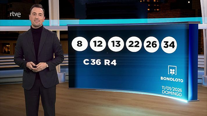 Loterías - Sorteo de la Bonoloto y El Gordo de la Primitiva del 11/01/2026