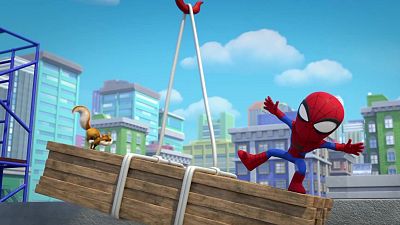 Construction destruction - Spidey y su Superequipo en inglés | Watch