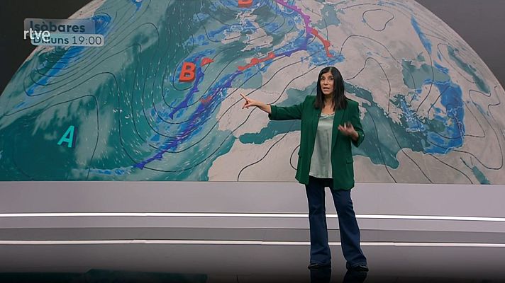 El temps - Sol, núvols alts i mitjans, fred matinal i bonança a migdia... fins dijous