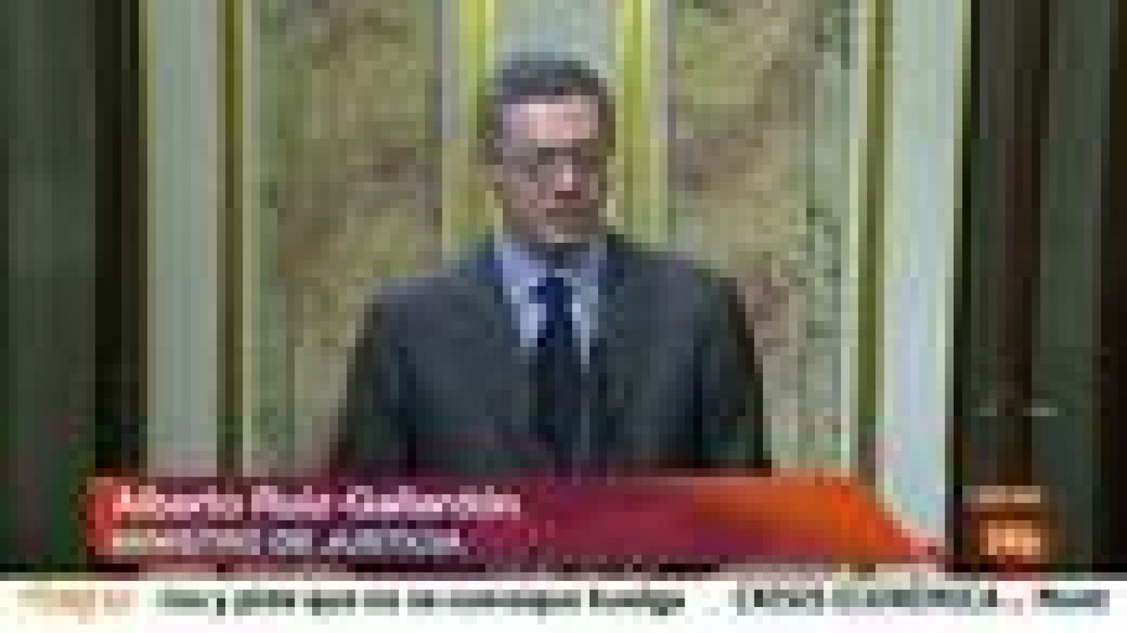 Informativo 24h: Gallardón asume algunas de las recomendaciones de la Defensora del Pueblo para modificar las tasas judiciales | RTVE Play