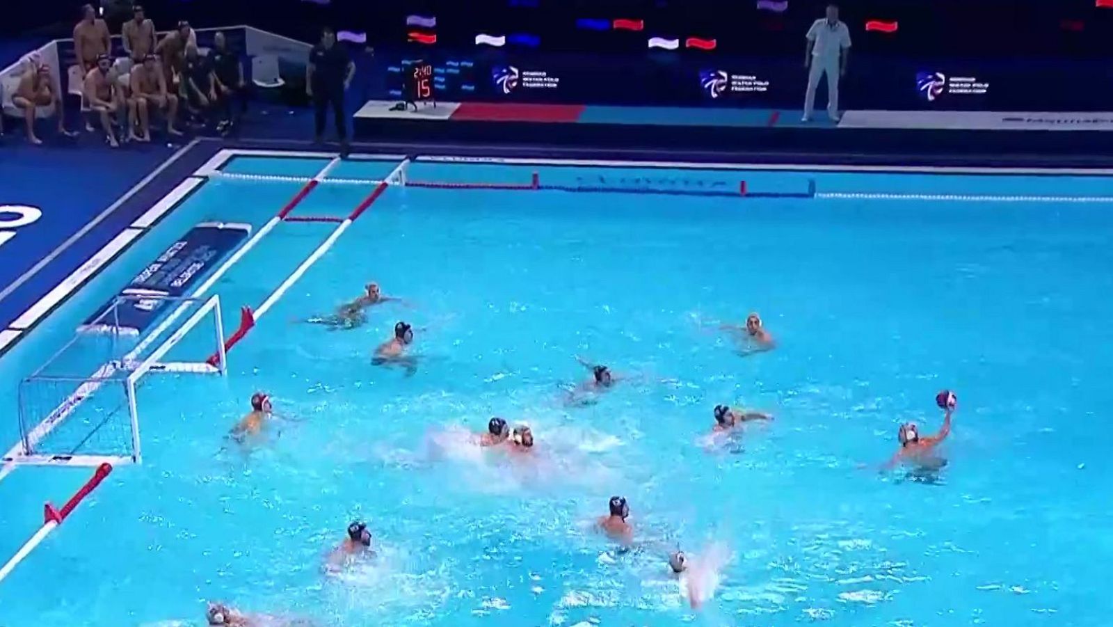 Waterpolo - Campeonato de Europa Masculino. Fase de Grupos: España - Serbia - Waterpolo | Ver