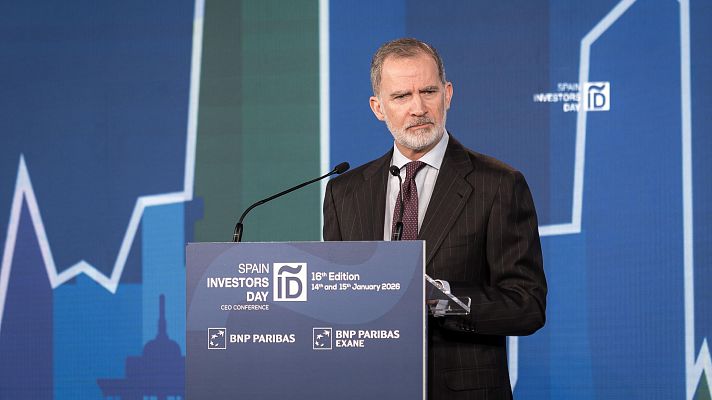 Informativo 24h - El rey traslada a inversores extranjeros el compromiso de España "con el libre comercio"