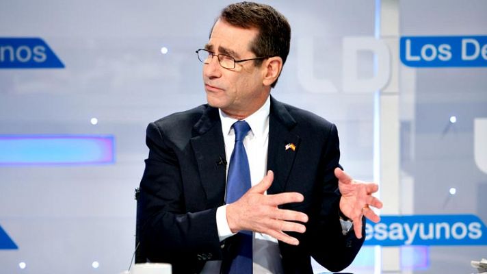 Los desayunos - Entrevista al embajador de EE.UU. en España en Los desayunos de TVE