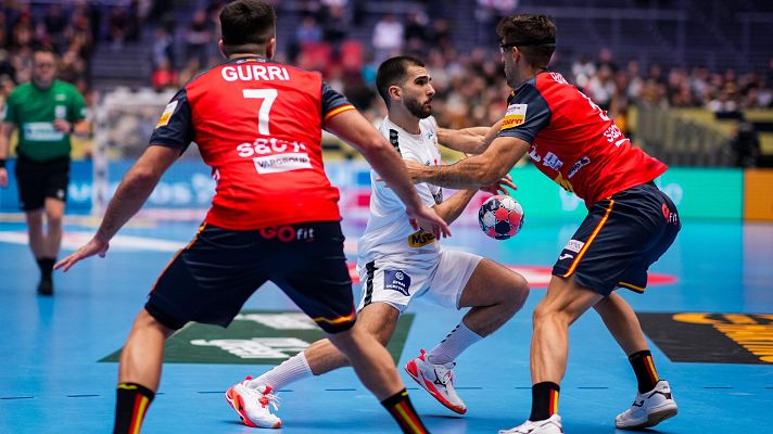 Europeo de Balonmano - Europeo de balonmano:  España - Serbia | Resumen con los mejores goles de los 'Hispanos'