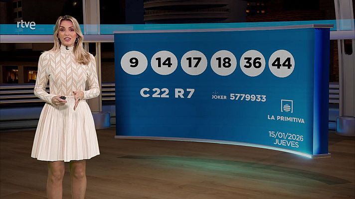 Loterías - Sorteo de la Lotería Nacional, Bonoloto, Primitiva y Jóker del 14/01/2026