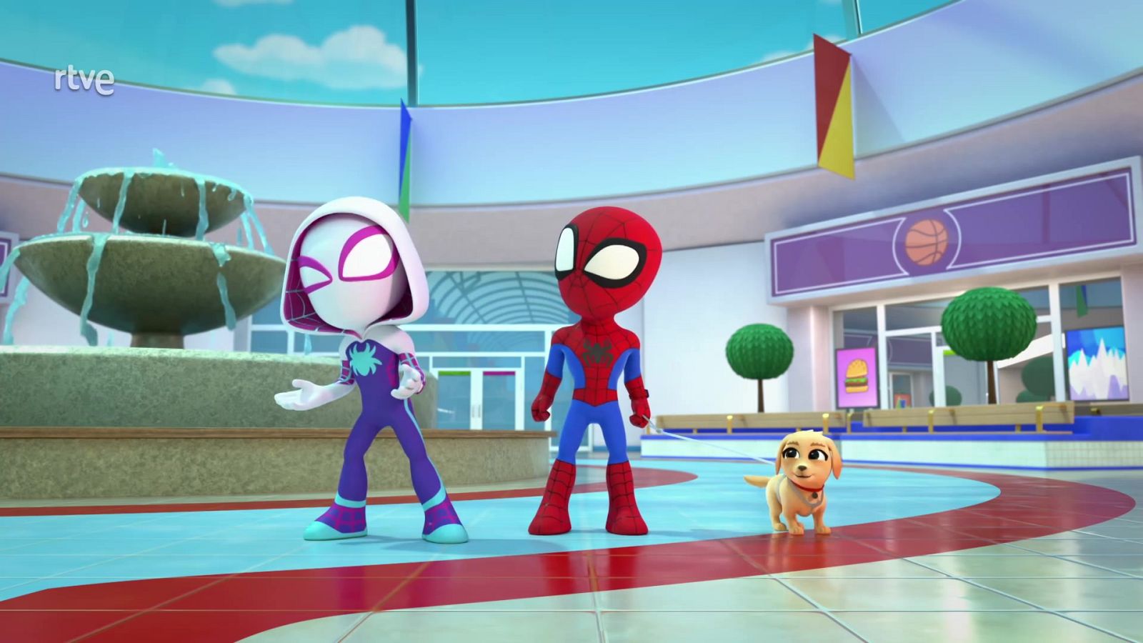 Puppy pademonium - Spidey y su Superequipo en inglés | Watch
