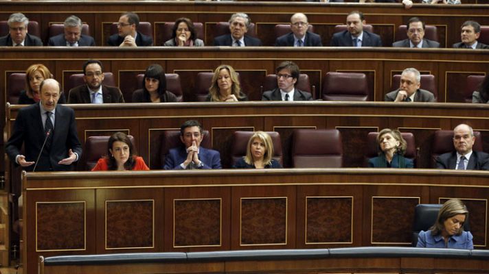 Telediario 1 - La sesión de control en el Congreso se centra en buena parte en la corrupción