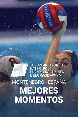 Waterpolo - Europeo masculino de waterpolo: Montenegro - España. Mejores jugadas y goles del partido
