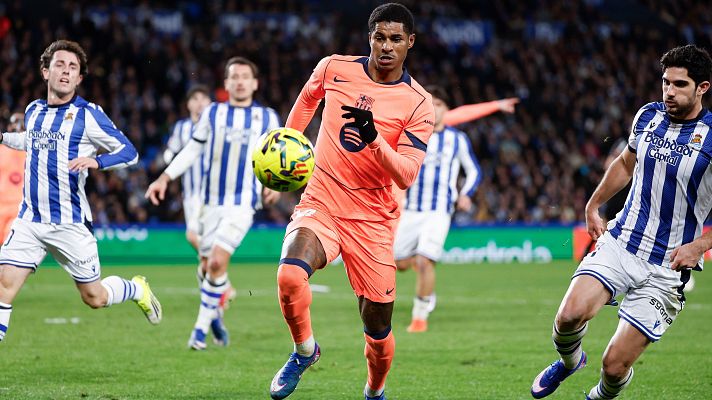 Real Sociedad - Barcelona: resumen | 20ª jornada | Ver