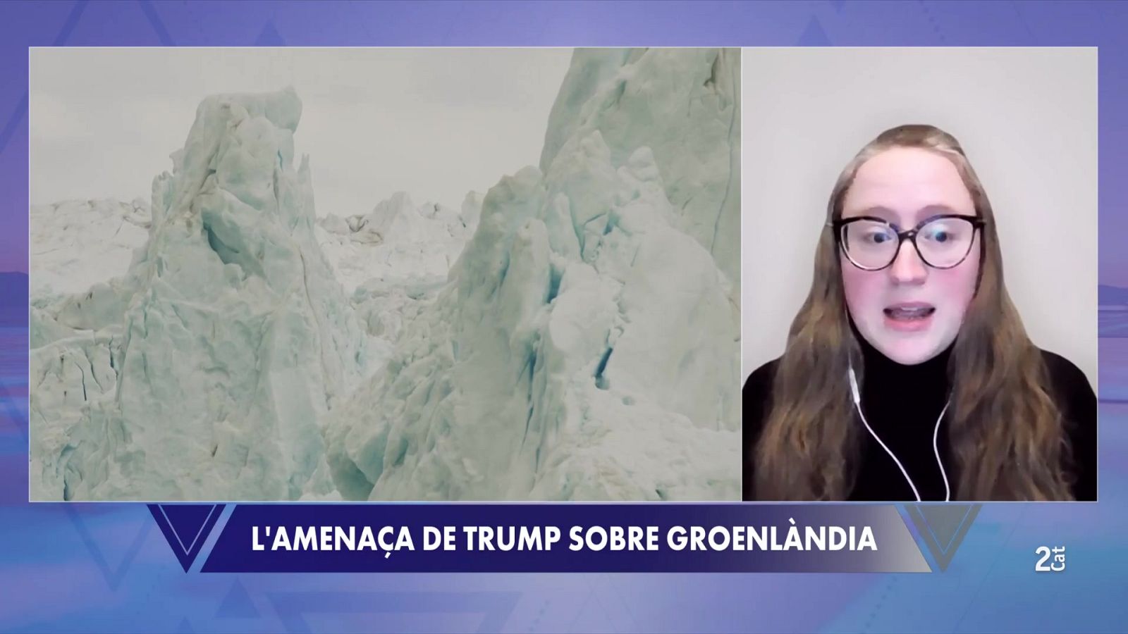 Mariana García Criado: "Una apropiació de Groenlàndia posaria en risc la recerca i els recursos de l'illa"