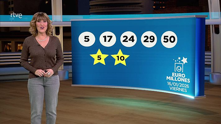 Loterías - Sorteo de la Bonoloto y Euromillones del 16/01/2026