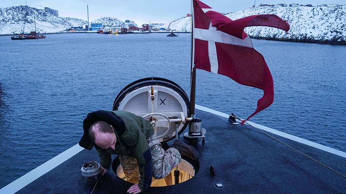 Primeras maniobras militares europeas en Groenlandia | Ver