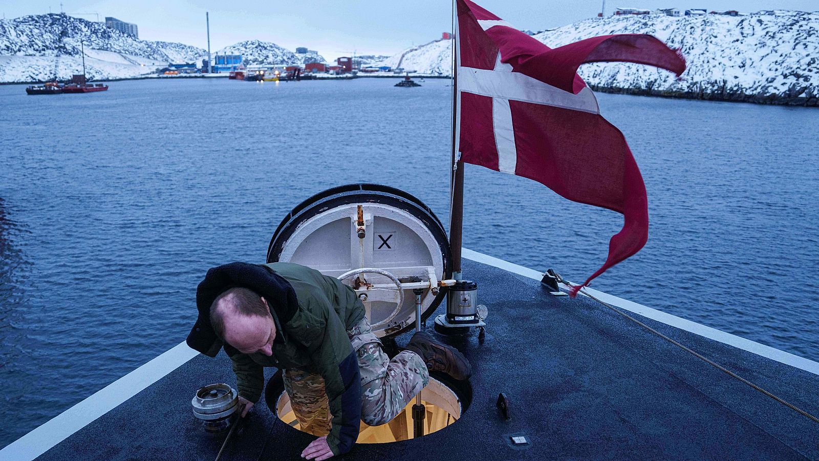 Primeras maniobras militares europeas en Groenlandia | Ver