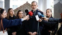 Los reyes trasladan su "consternación" por el accidente de Adamuz: "Entendemos la desesperación"