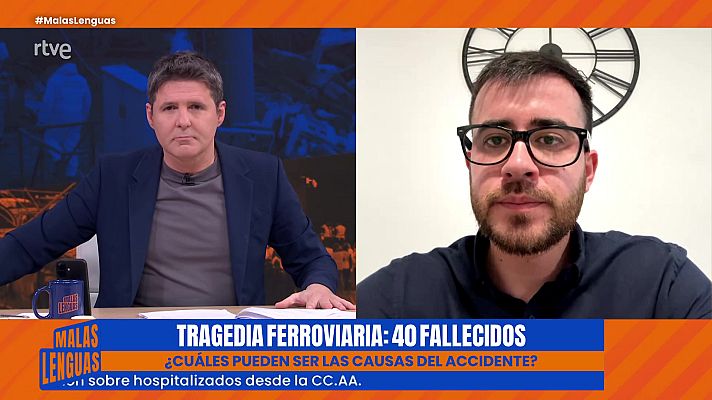 Malas lenguas - Alfonso González, maquinista ferroviario:  "Esto no es Japón, la red ferroviaria española tiene carencias"